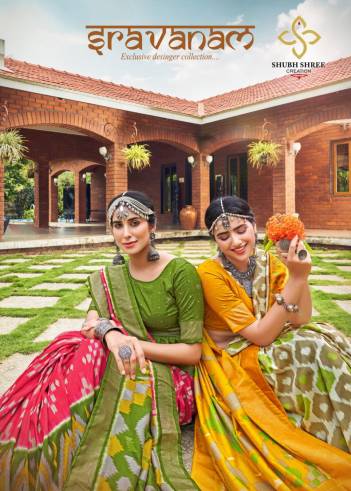 Sravanam By Shubh Shree Designer Partywear Saree Collection